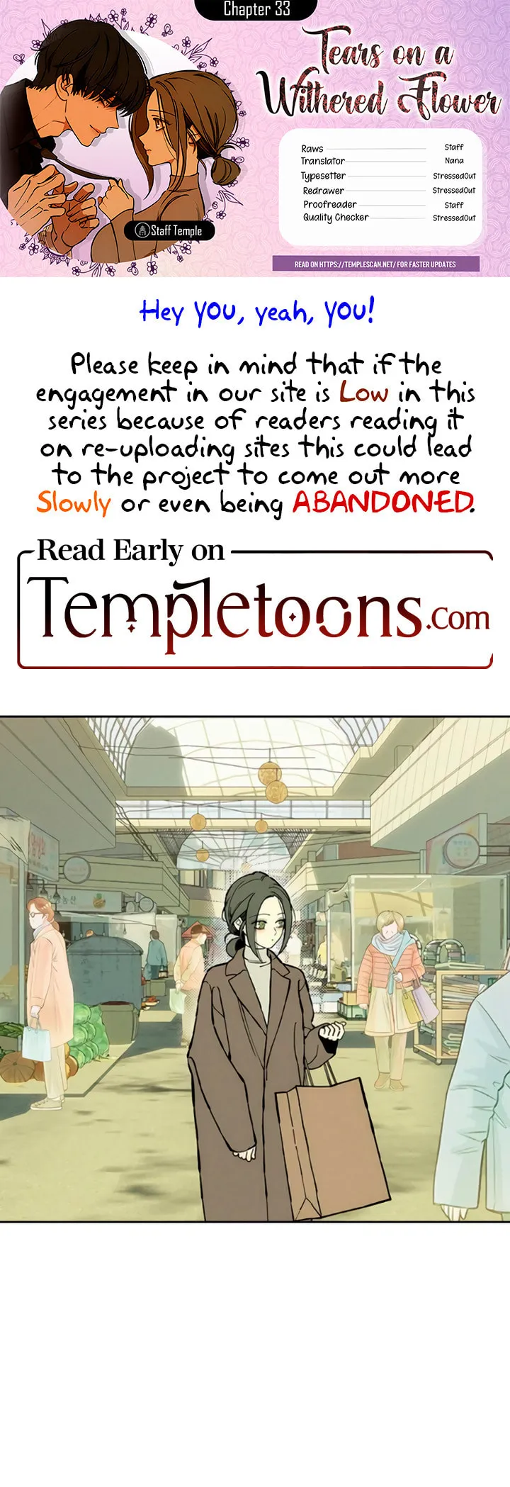 Tears On A Withered Flower