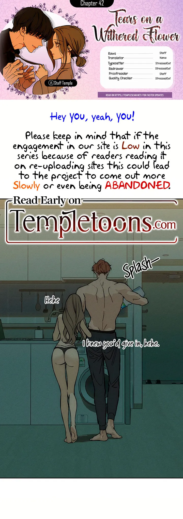 Tears On A Withered Flower