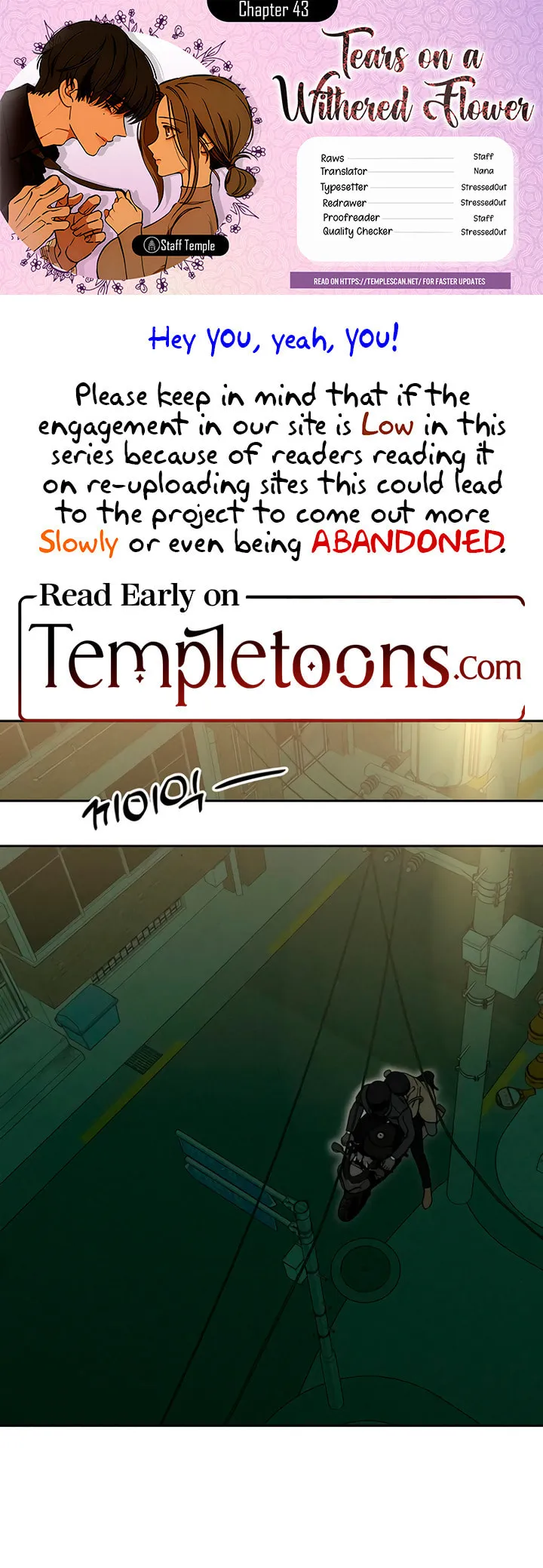 Tears On A Withered Flower