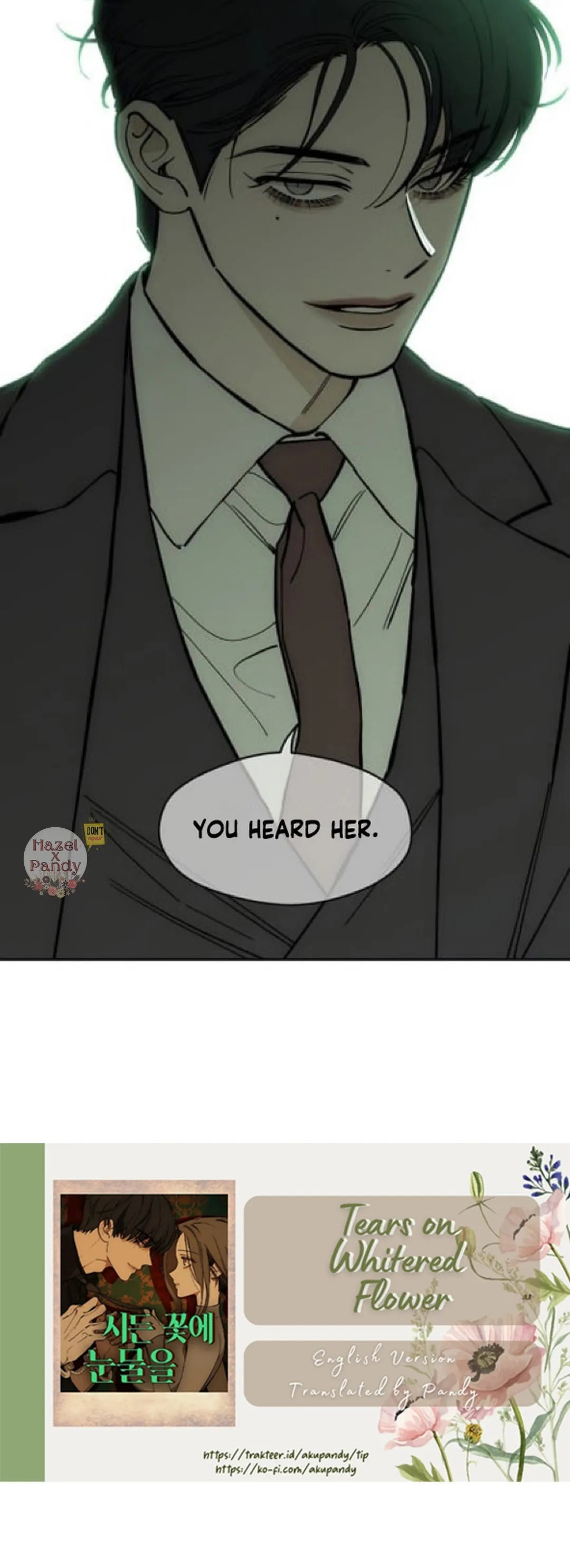 Tears On A Withered Flower