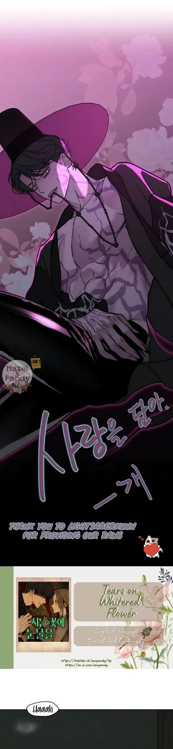 Tears On A Withered Flower