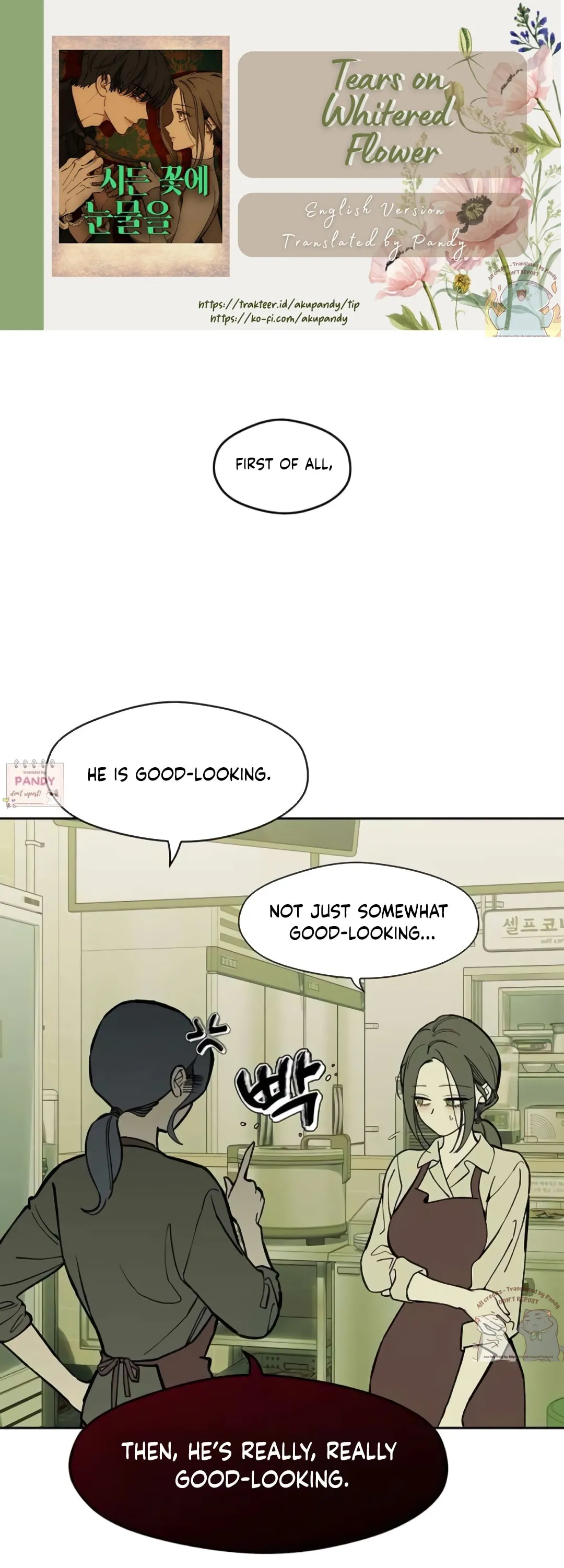 Tears On A Withered Flower