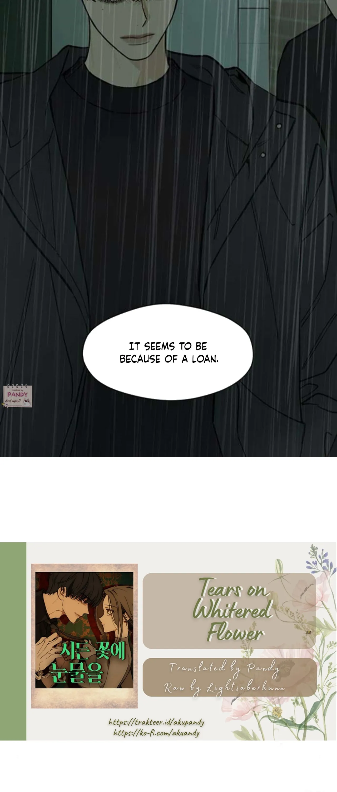 Tears On A Withered Flower