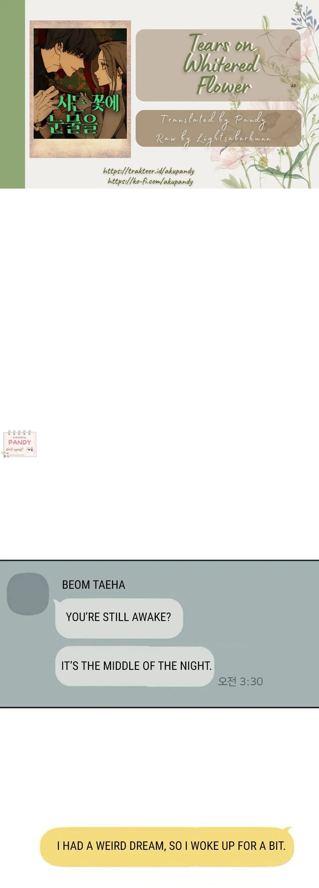 Tears On A Withered Flower