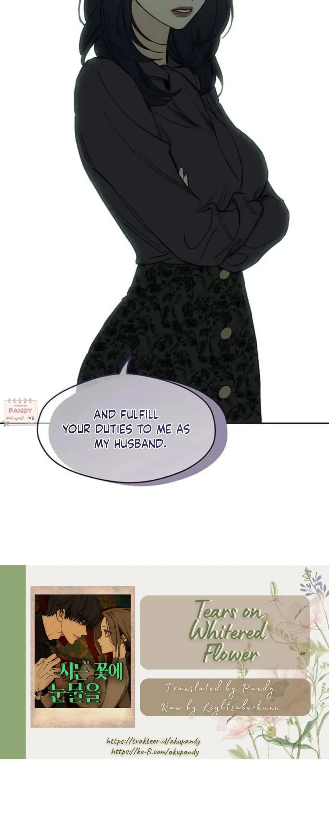 Tears On A Withered Flower