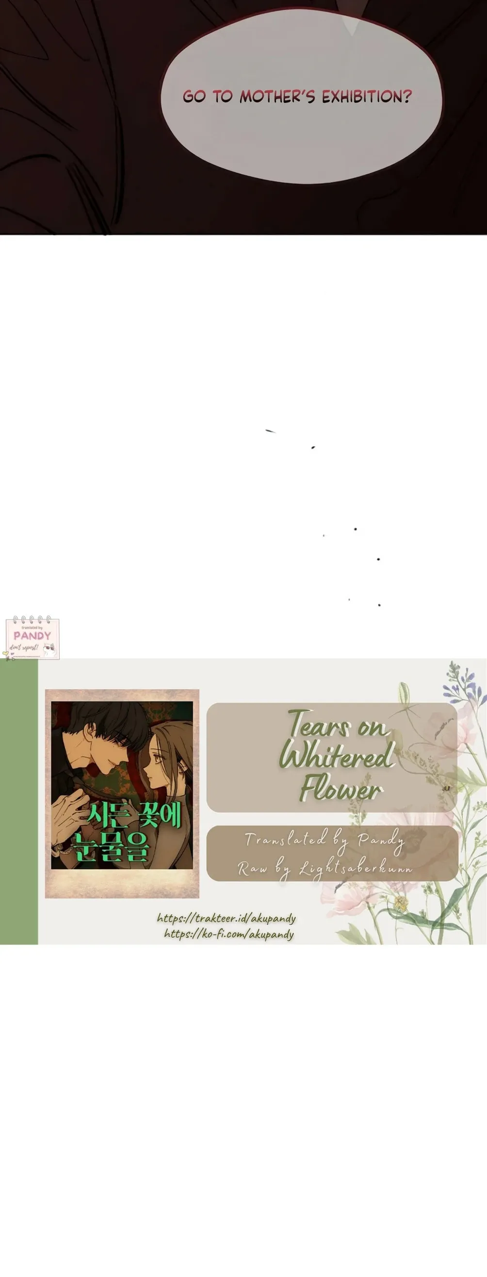 Tears On A Withered Flower