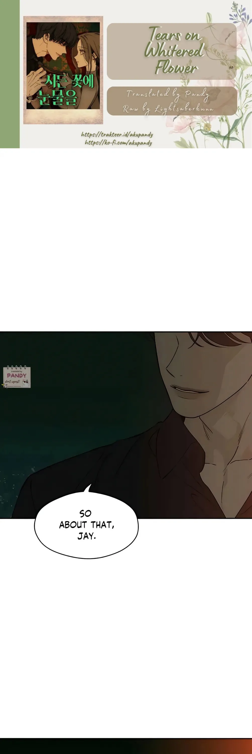 Tears On A Withered Flower