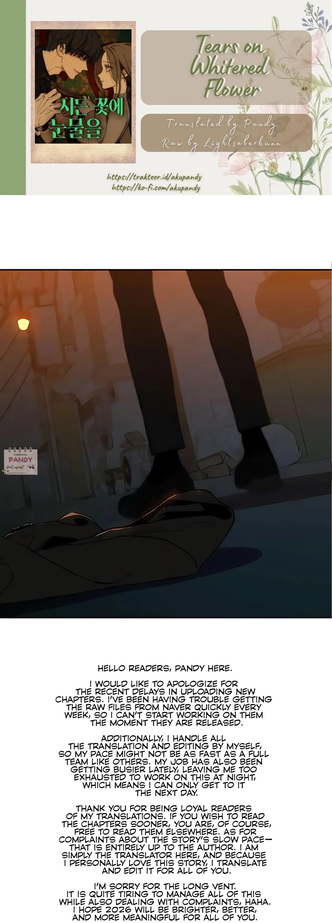 Tears On A Withered Flower