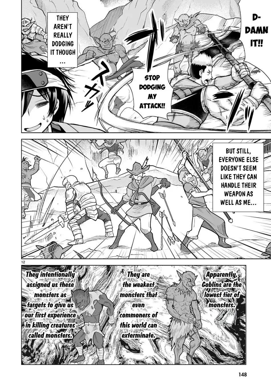 I Was Summoned to Another World, but I Got the Power to Cut Anything, so It Was Easy Mode. — Chapter 2 — Page 12