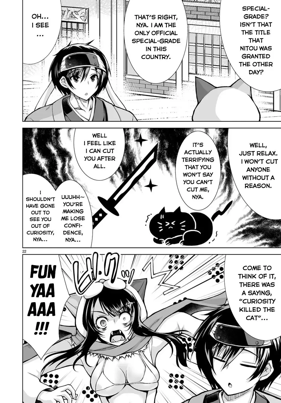 I Was Summoned to Another World, but I Got the Power to Cut Anything, so It Was Easy Mode. — Chapter 5 — Page 22