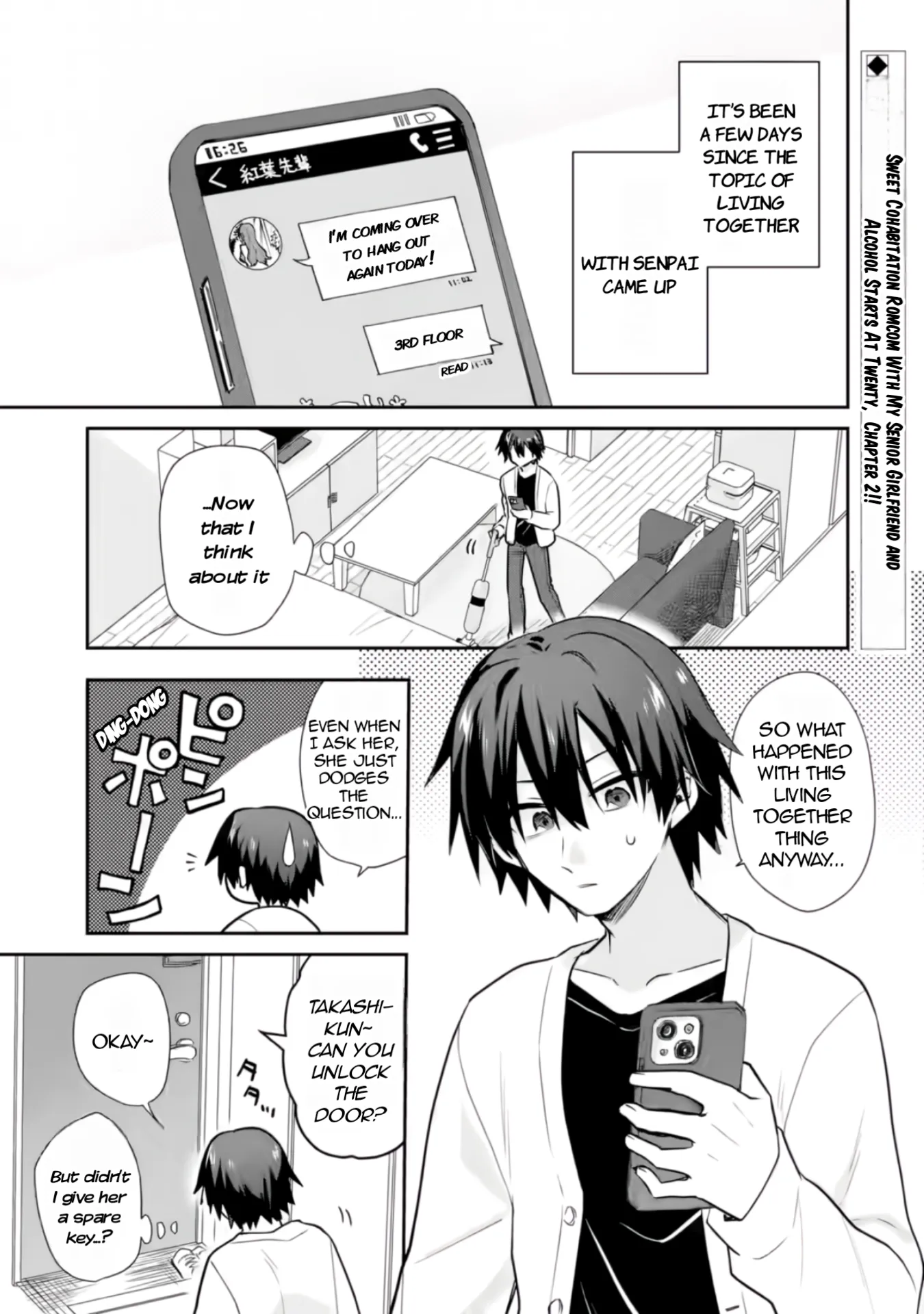 Osake to Senpai Kanojo to no Amaama Doukyo Lovecome wa Nijuusai ni Natte kara