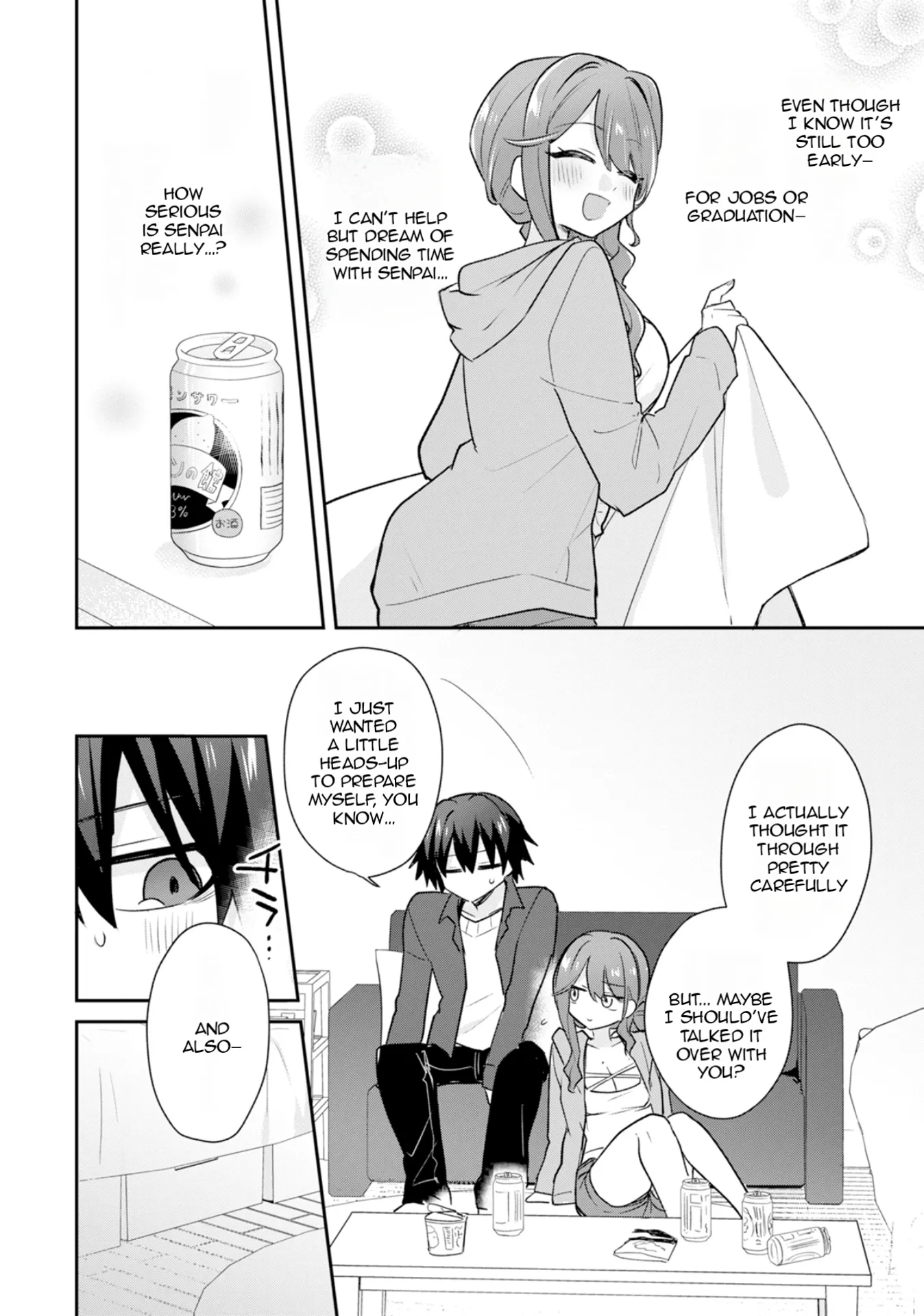 Osake to Senpai Kanojo to no Amaama Doukyo Lovecome wa Nijuusai ni Natte kara