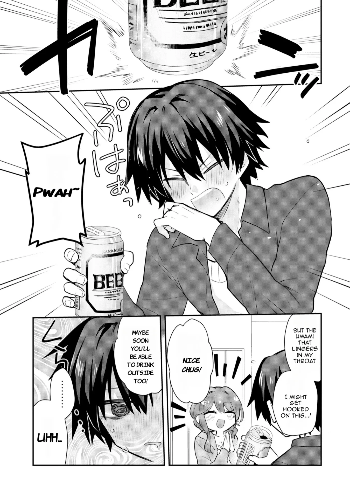 Osake to Senpai Kanojo to no Amaama Doukyo Lovecome wa Nijuusai ni Natte kara