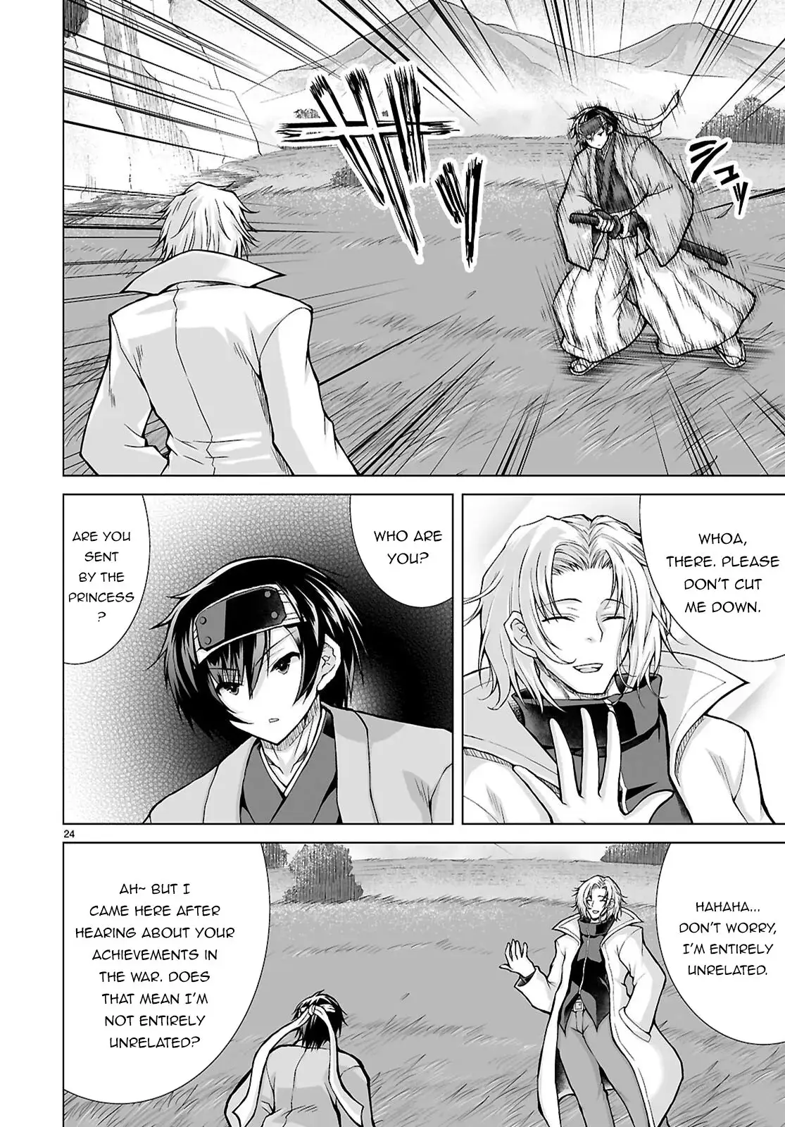 I Was Summoned to Another World, but I Got the Power to Cut Anything, so It Was Easy Mode. — Chapter 9 — Page 24