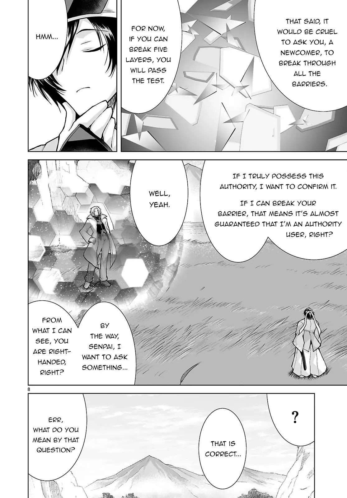 I Was Summoned to Another World, but I Got the Power to Cut Anything, so It Was Easy Mode. — Chapter 10 — Page 8