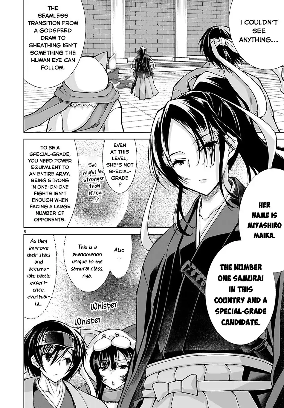 I Was Summoned to Another World, but I Got the Power to Cut Anything, so It Was Easy Mode. — Chapter 11 — Page 8