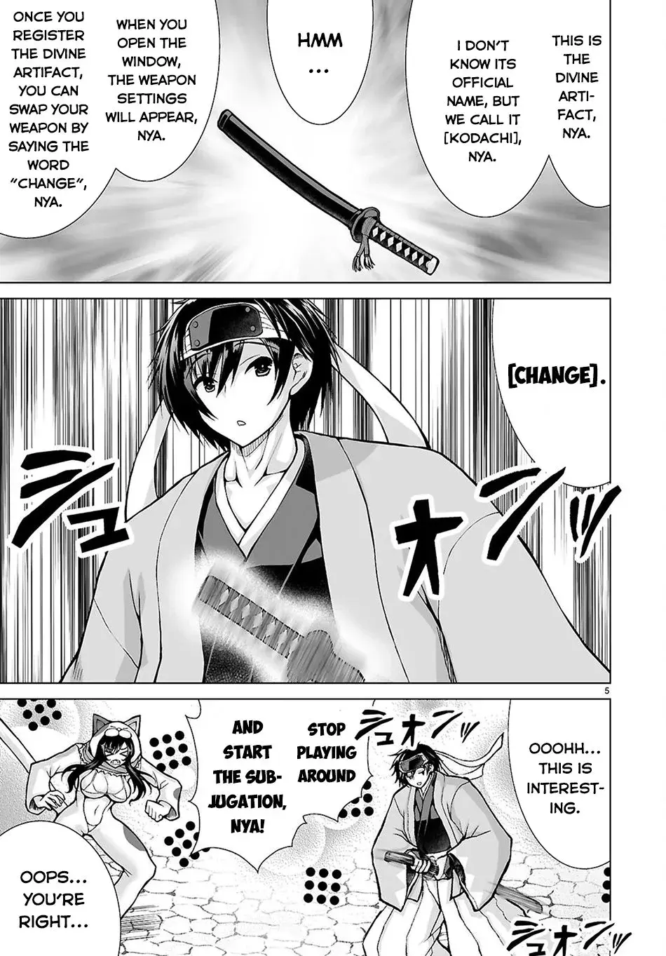 I Was Summoned to Another World, but I Got the Power to Cut Anything, so It Was Easy Mode. — Chapter 12 — Page 5