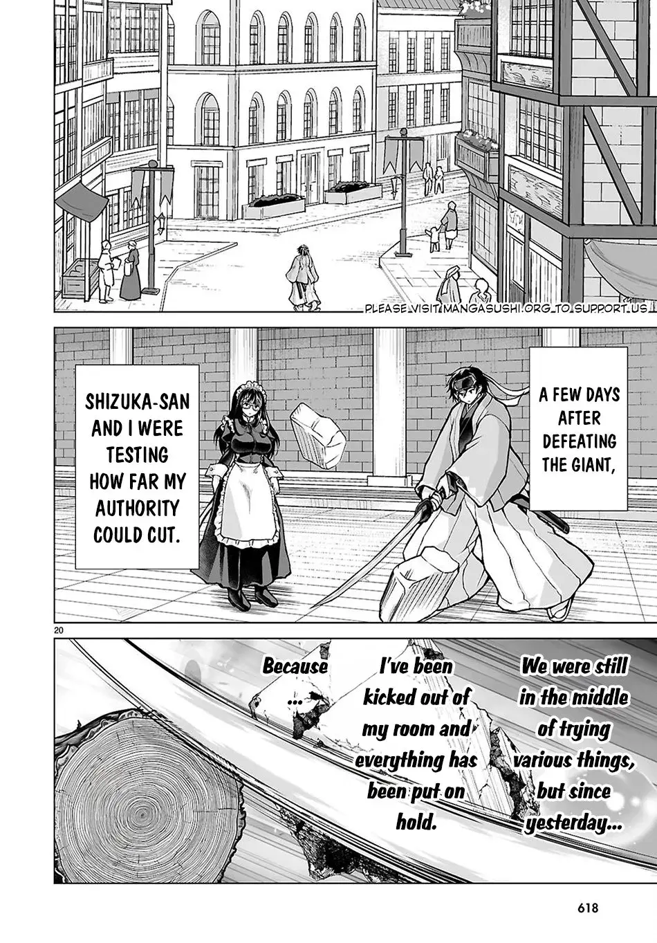 I Was Summoned to Another World, but I Got the Power to Cut Anything, so It Was Easy Mode. — Chapter 12 — Page 18