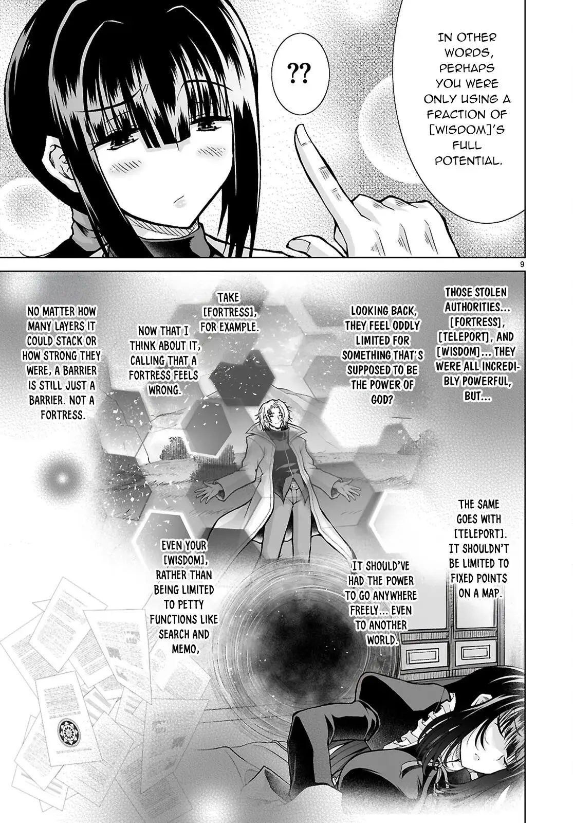 I Was Summoned to Another World, but I Got the Power to Cut Anything, so It Was Easy Mode. — Chapter 14 — Page 9