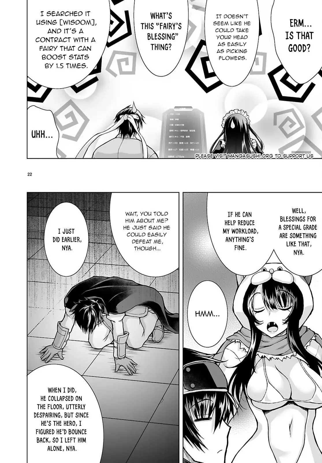 I Was Summoned to Another World, but I Got the Power to Cut Anything, so It Was Easy Mode. — Chapter 14 — Page 22