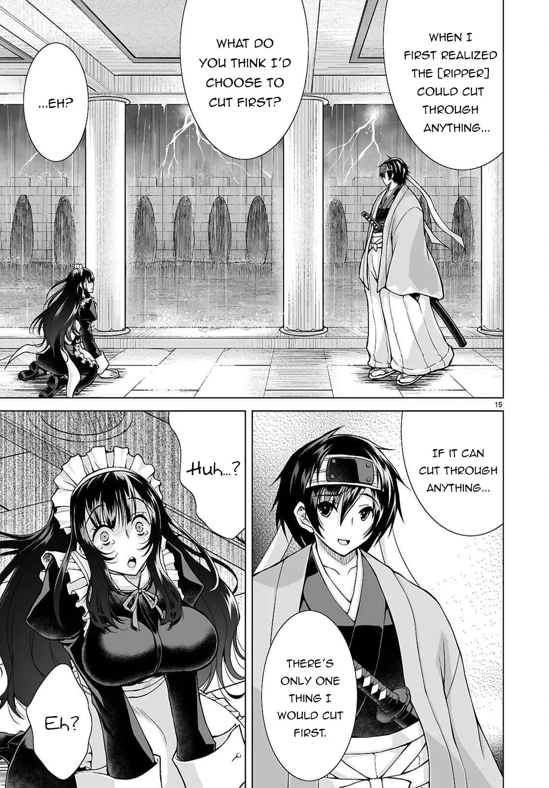 I Was Summoned to Another World, but I Got the Power to Cut Anything, so It Was Easy Mode. — Chapter 16 — Page 13