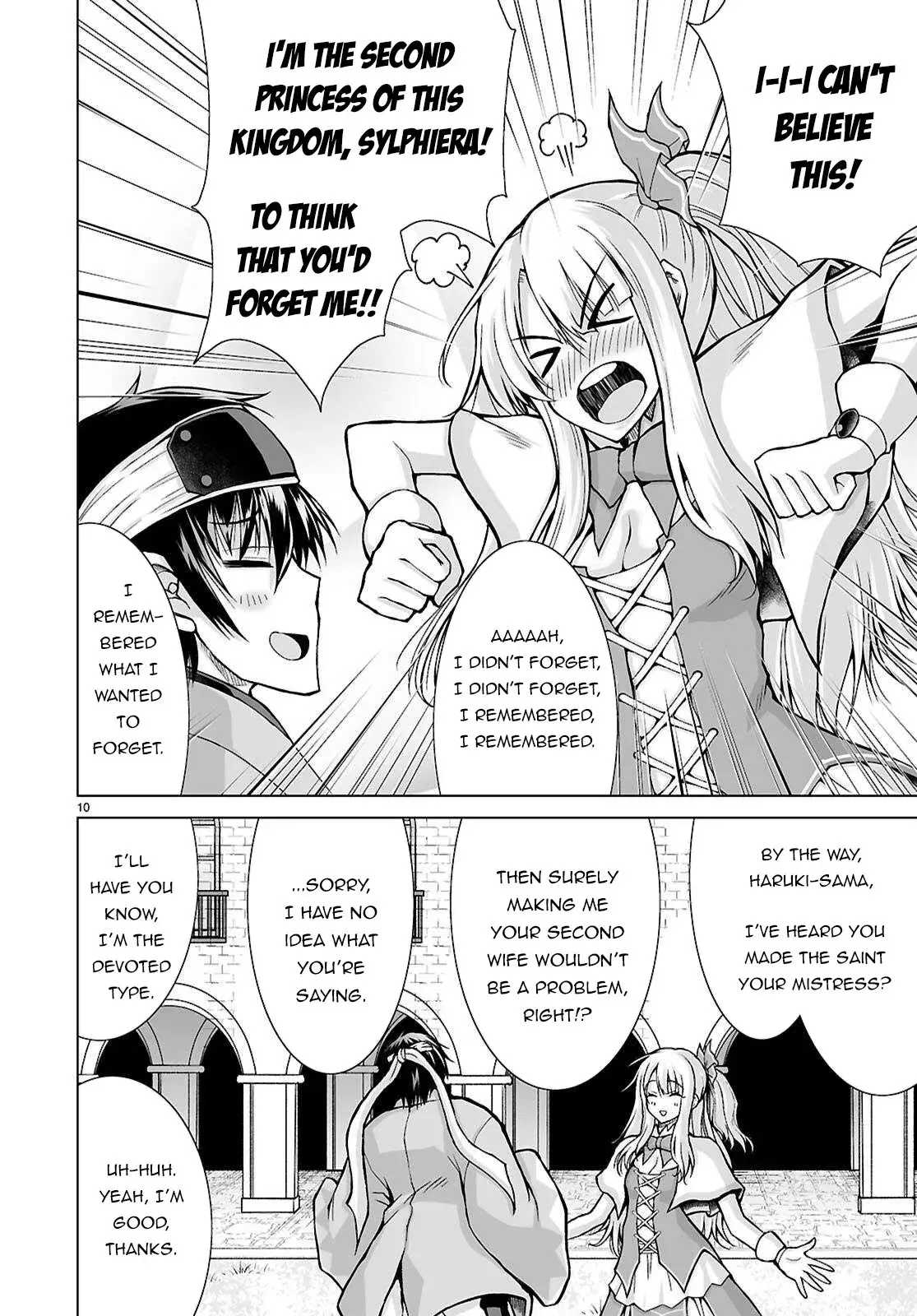 I Was Summoned to Another World, but I Got the Power to Cut Anything, so It Was Easy Mode. — Chapter 17 — Page 10