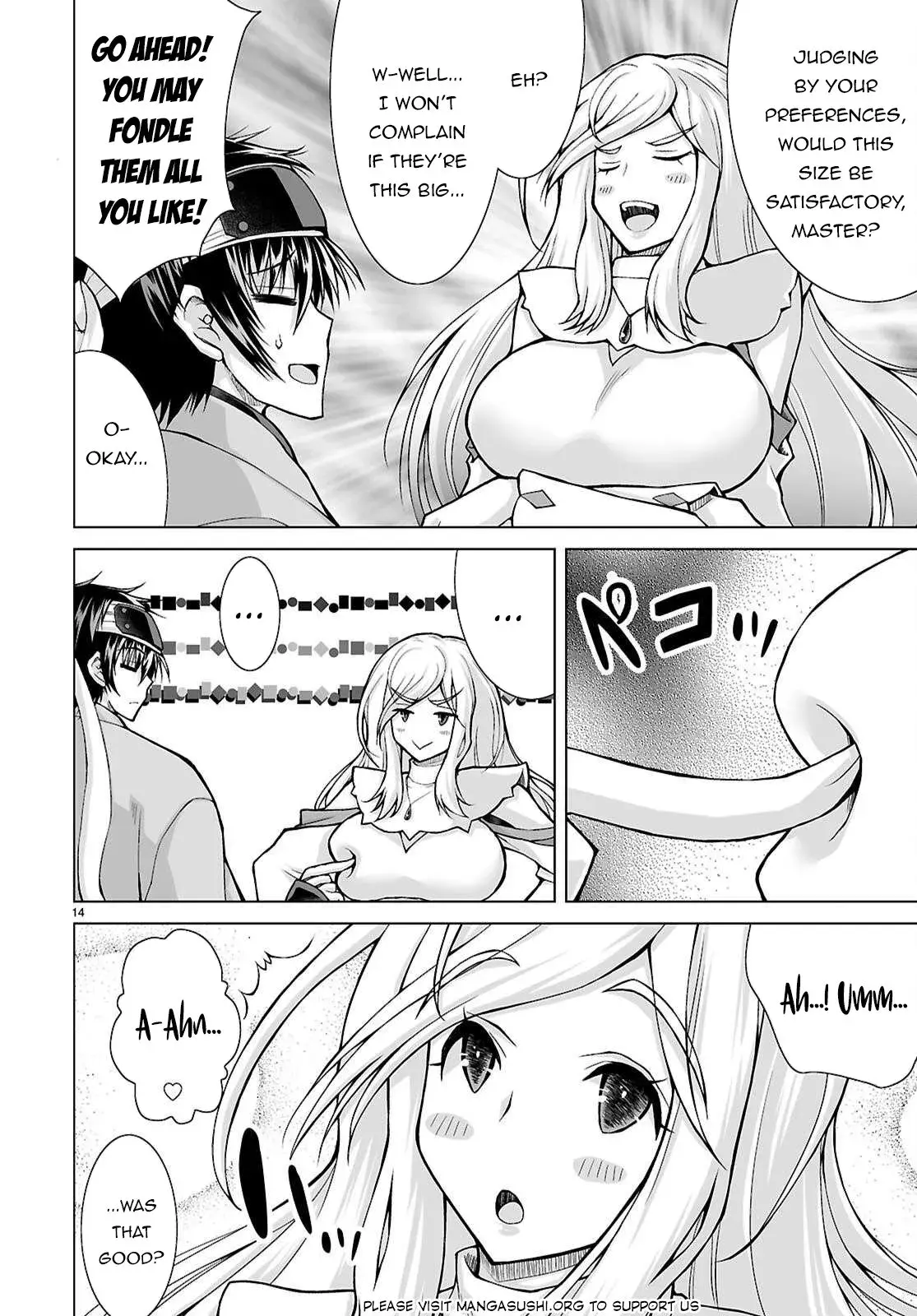 I Was Summoned to Another World, but I Got the Power to Cut Anything, so It Was Easy Mode. — Chapter 17 — Page 14