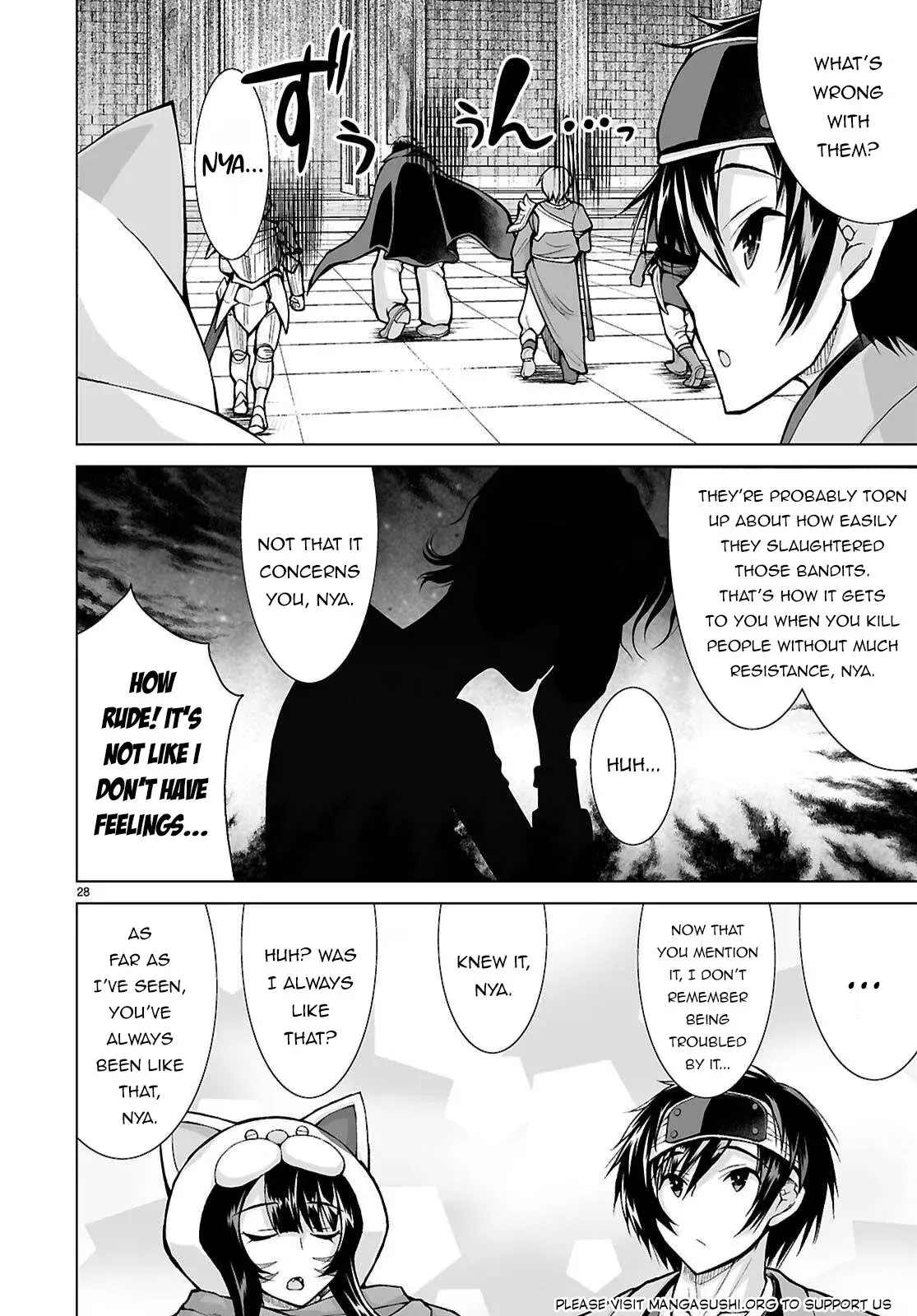 I Was Summoned to Another World, but I Got the Power to Cut Anything, so It Was Easy Mode. — Chapter 17 — Page 28