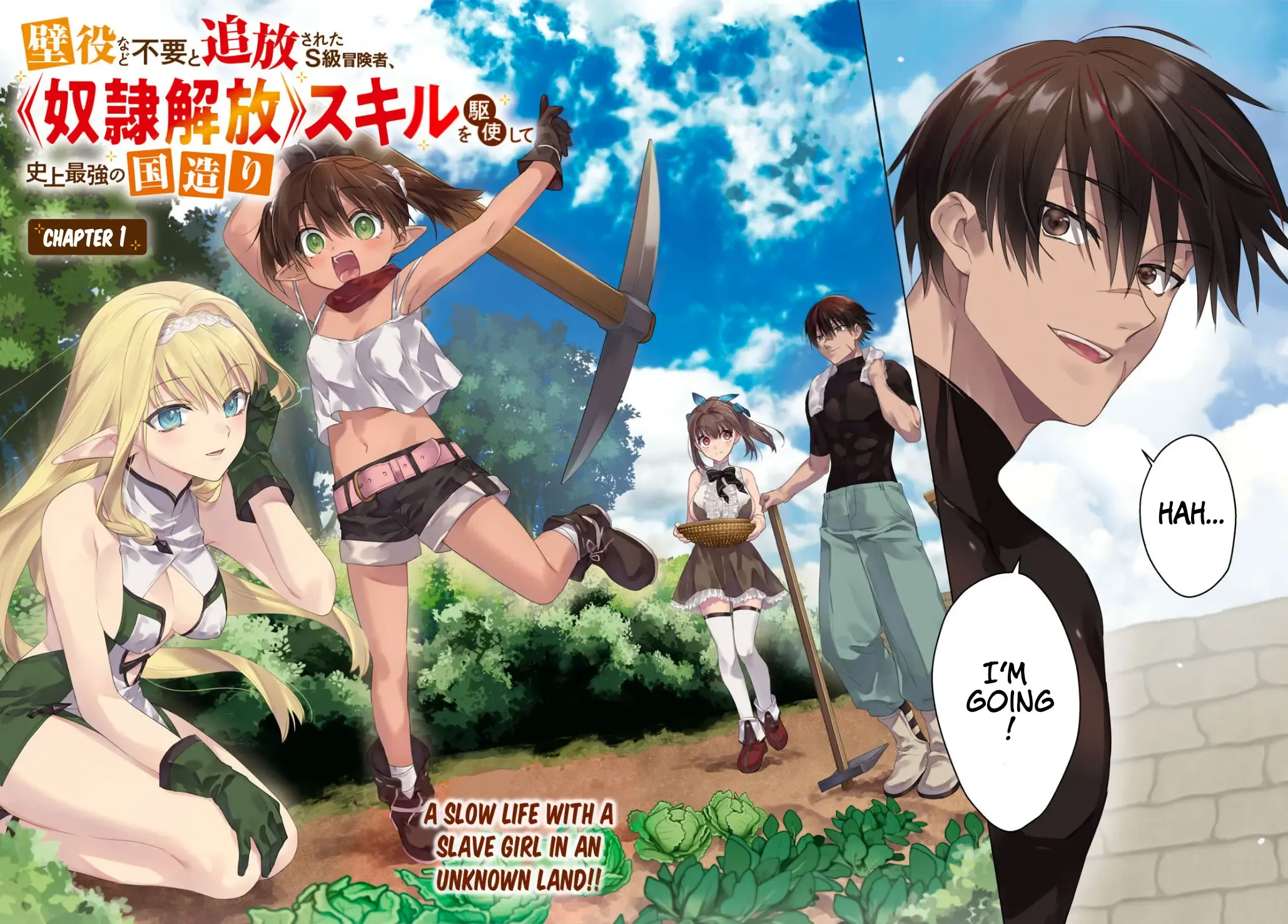 An S-class Adventurer, Banished as the Tank of the Party, Uses His 'Slave Release' Skill to Build the Strongest Country in History!