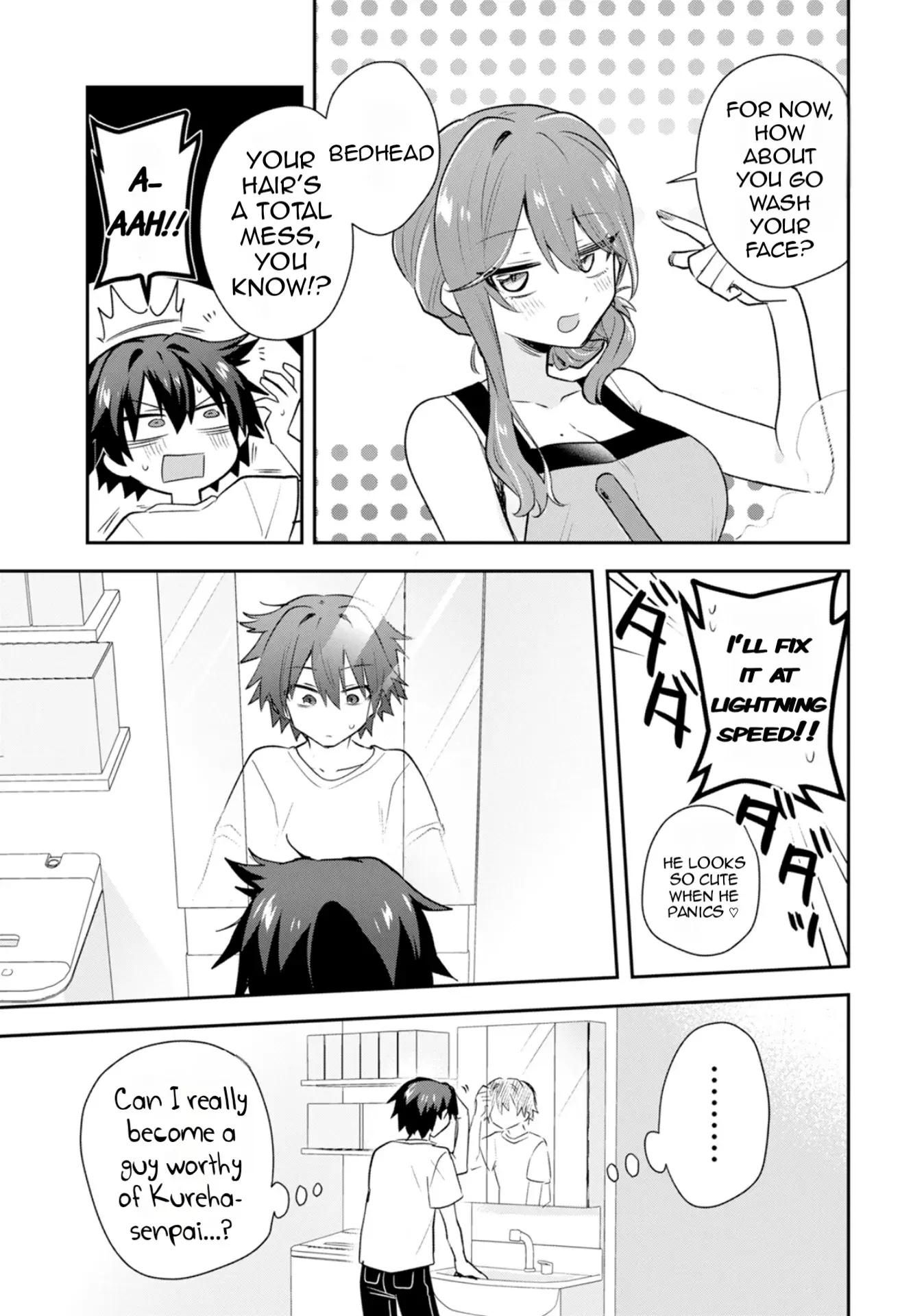 Osake to Senpai Kanojo to no Amaama Doukyo Lovecome wa Nijuusai ni Natte kara — Chapter 1 — Page 34