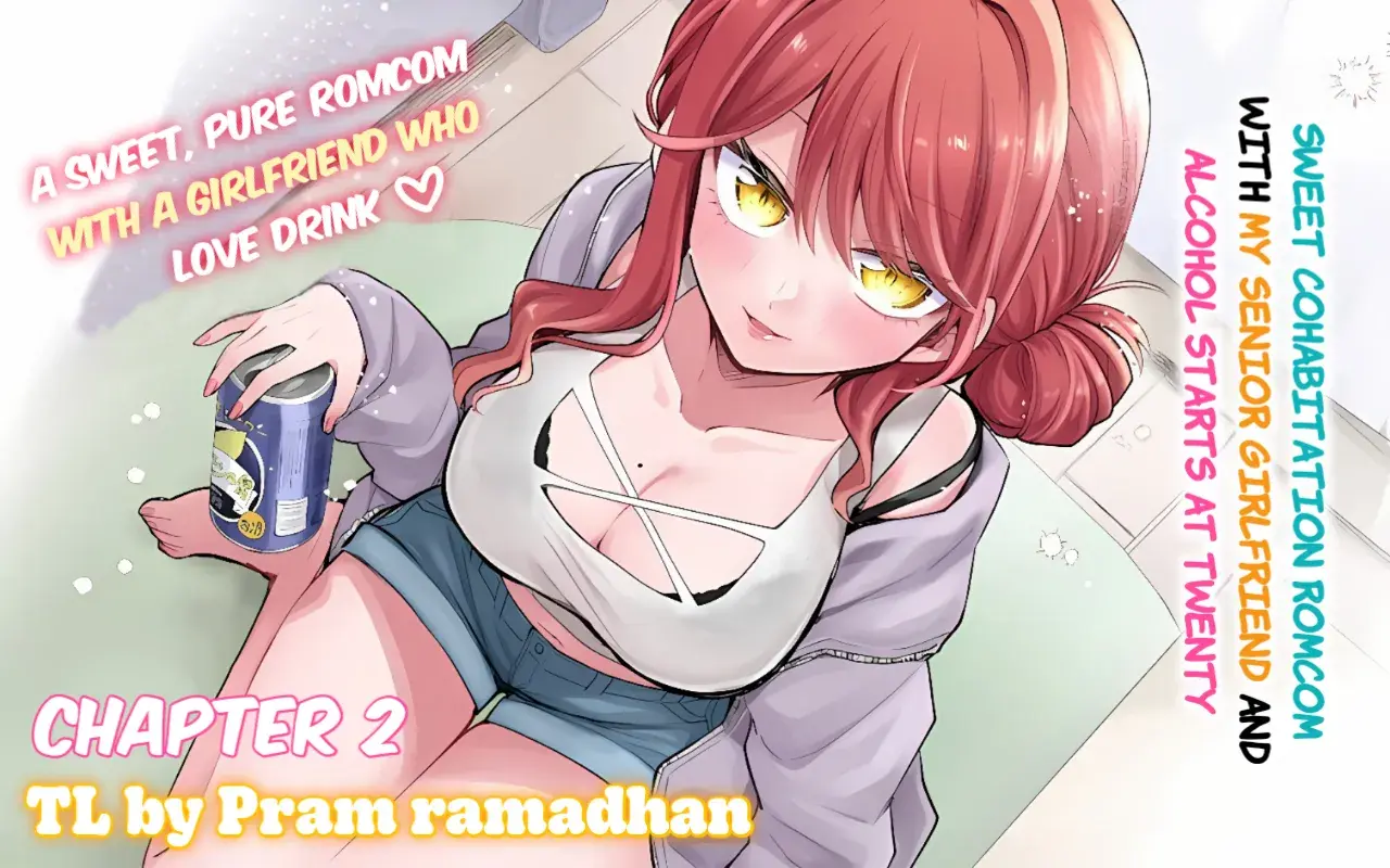 Osake to Senpai Kanojo to no Amaama Doukyo Lovecome wa Nijuusai ni Natte kara — Chapter 2 — Page 1