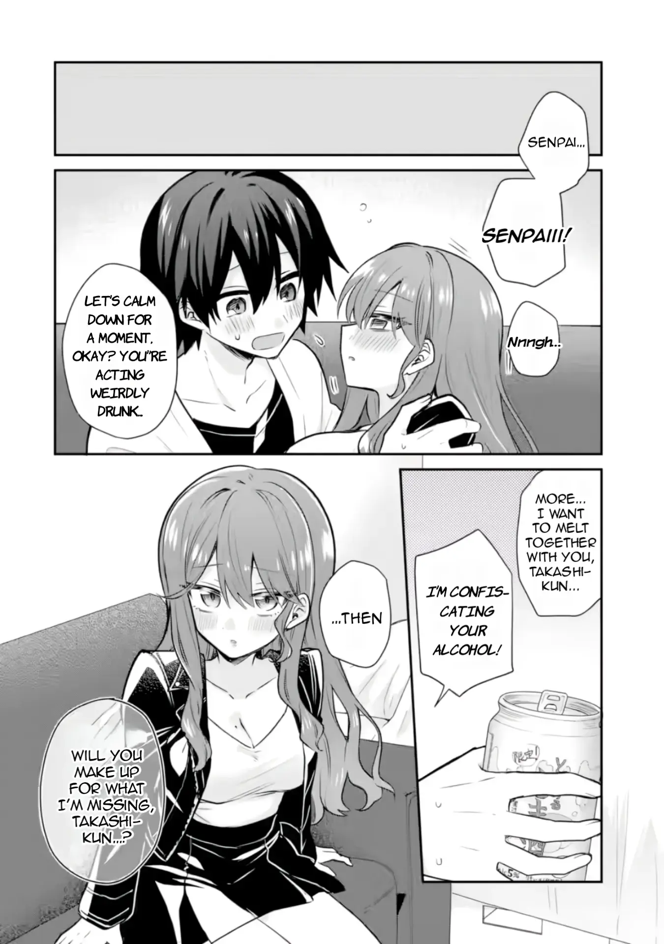 Osake to Senpai Kanojo to no Amaama Doukyo Lovecome wa Nijuusai ni Natte kara — Chapter 2 — Page 21