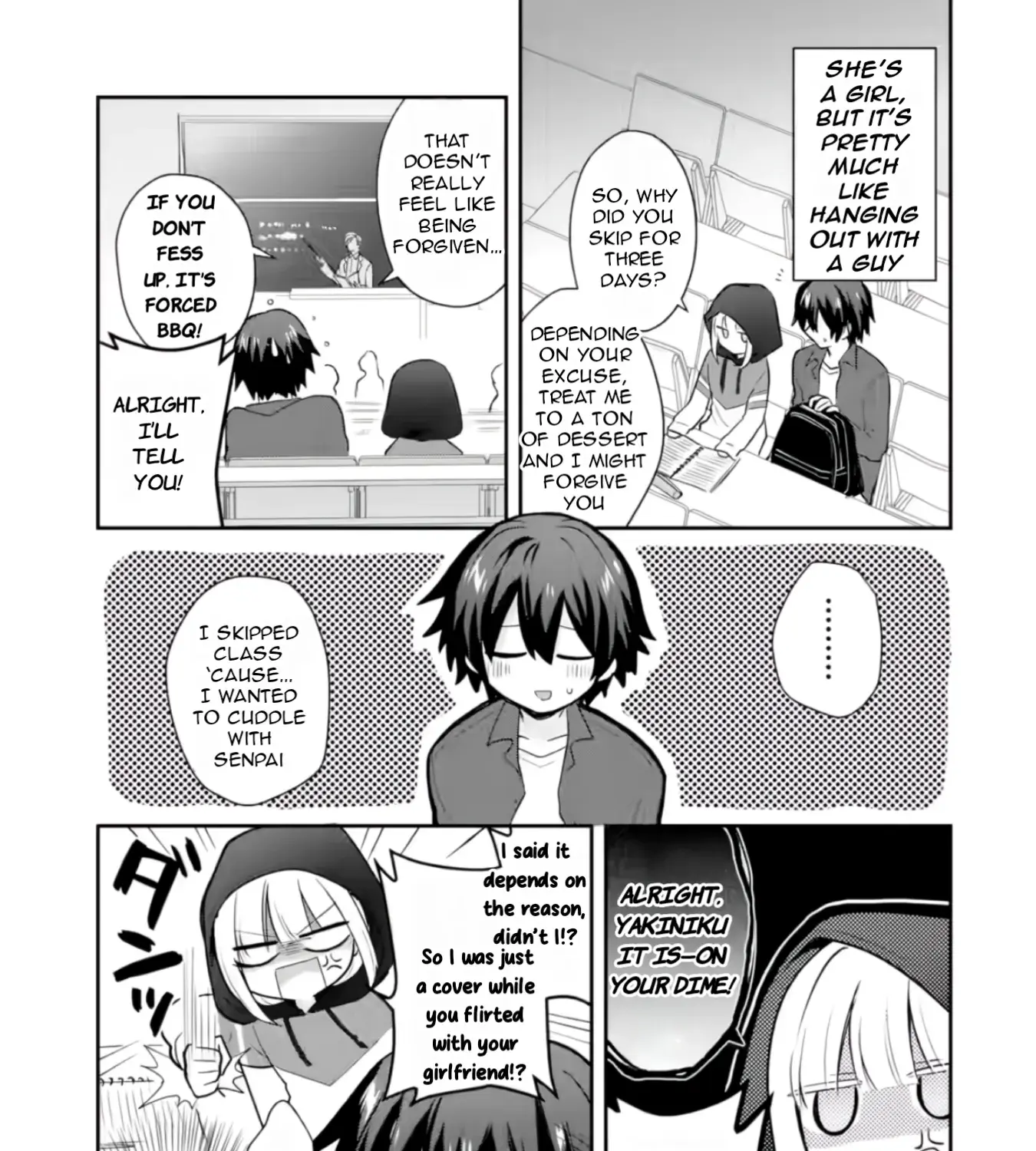 Osake to Senpai Kanojo to no Amaama Doukyo Lovecome wa Nijuusai ni Natte kara — Chapter 3 — Page 9