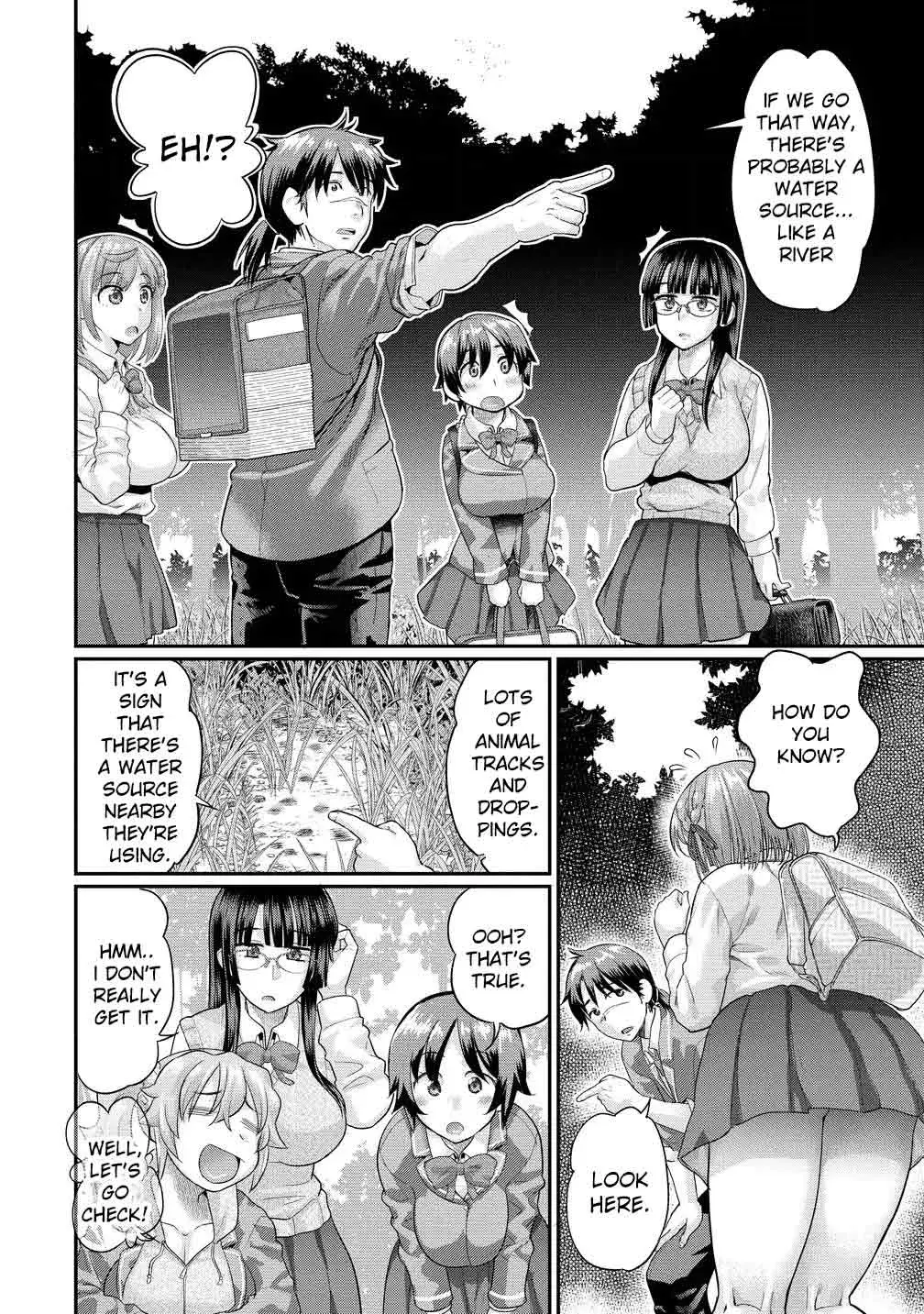 Ore Dake Yoyuu no Isekai Survival ~Tenisaki no Mujintou de Tanoshimu Harem Life~ — Chapter 1 — Page 19