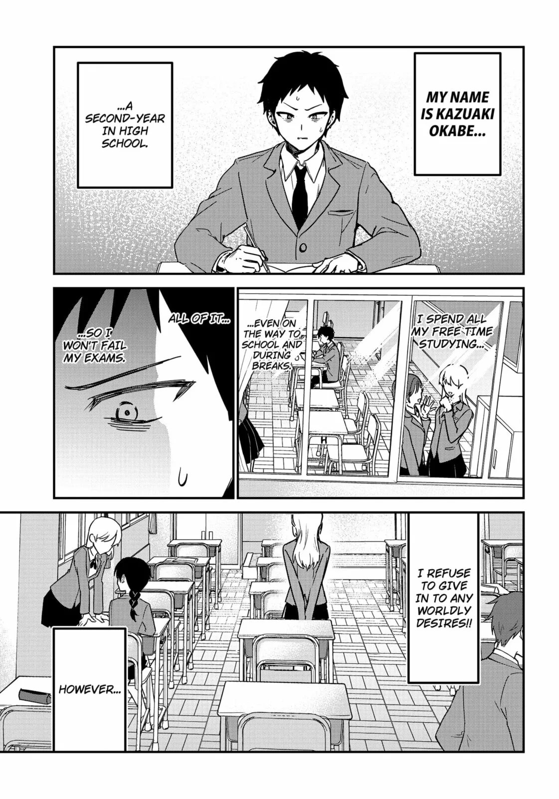 So you weren't into me?!