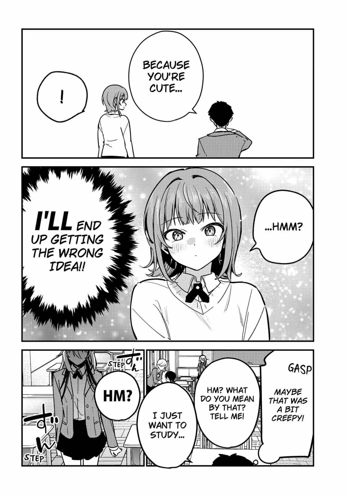 So you weren't into me?!