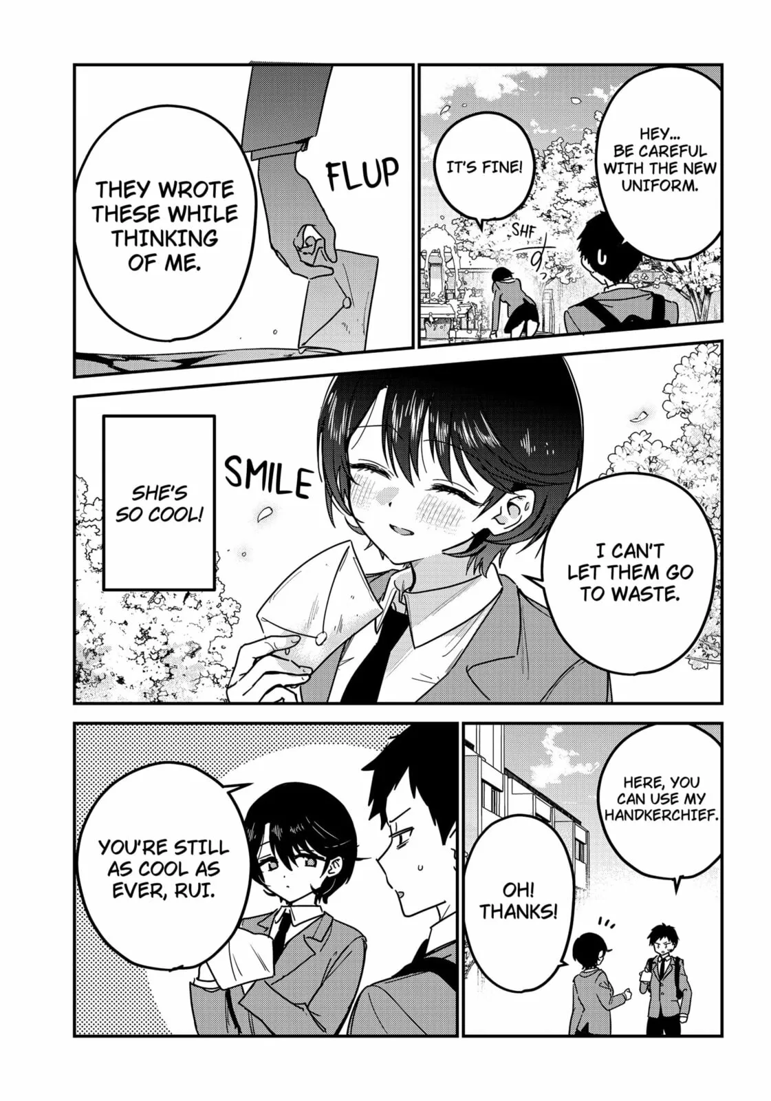 So you weren't into me?!