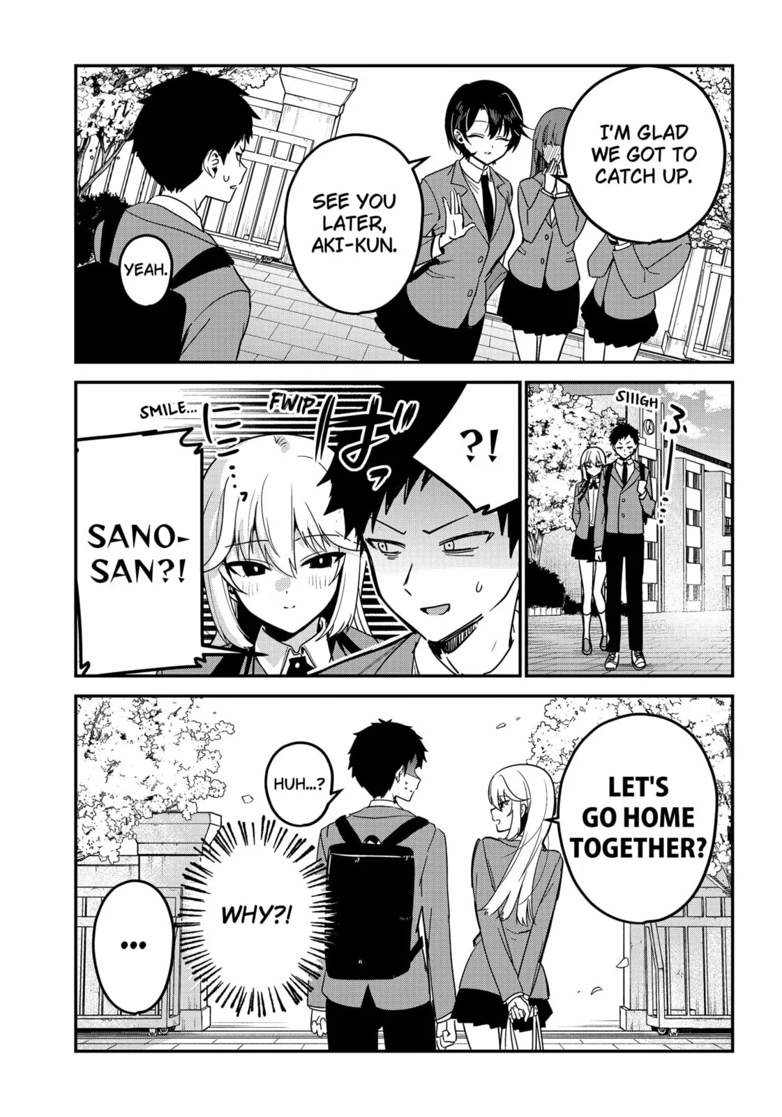 So you weren't into me?!