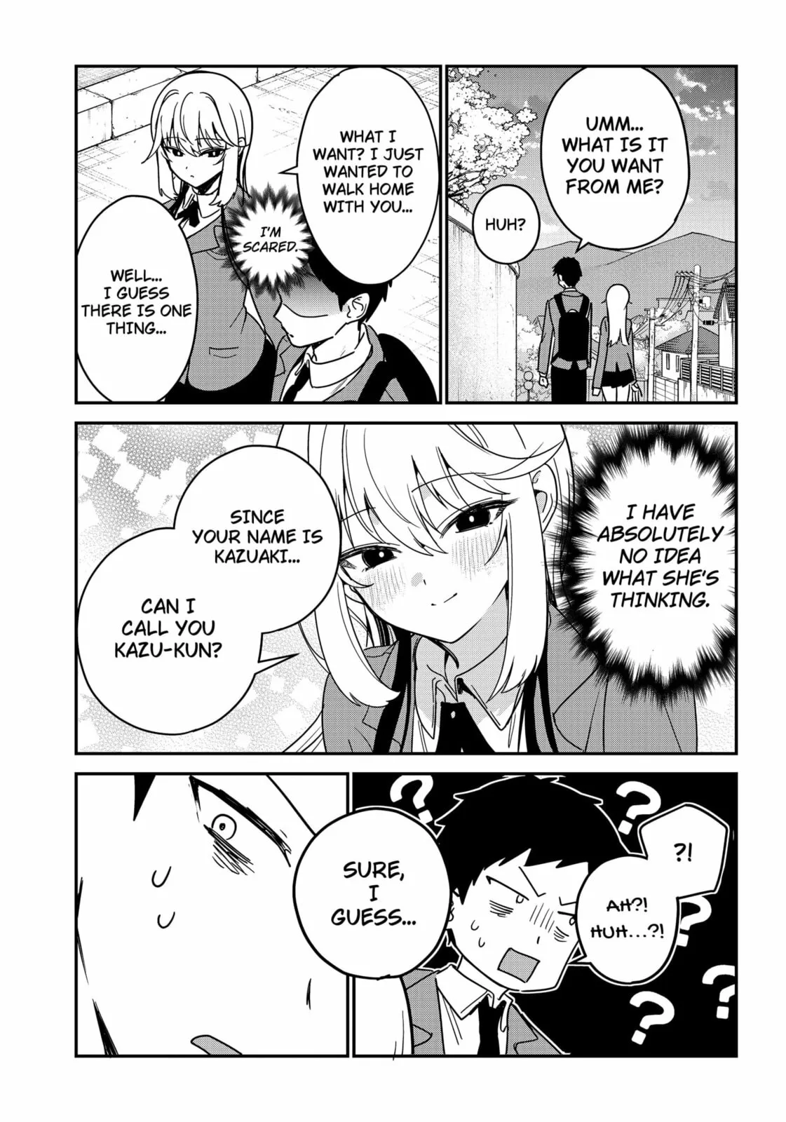 So you weren't into me?!