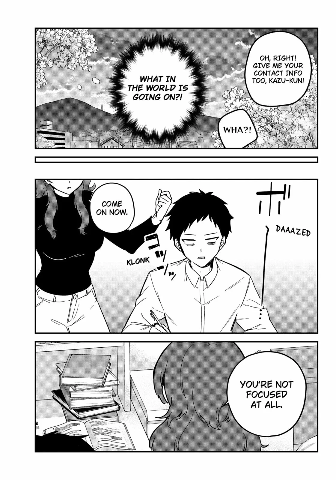 So you weren't into me?!