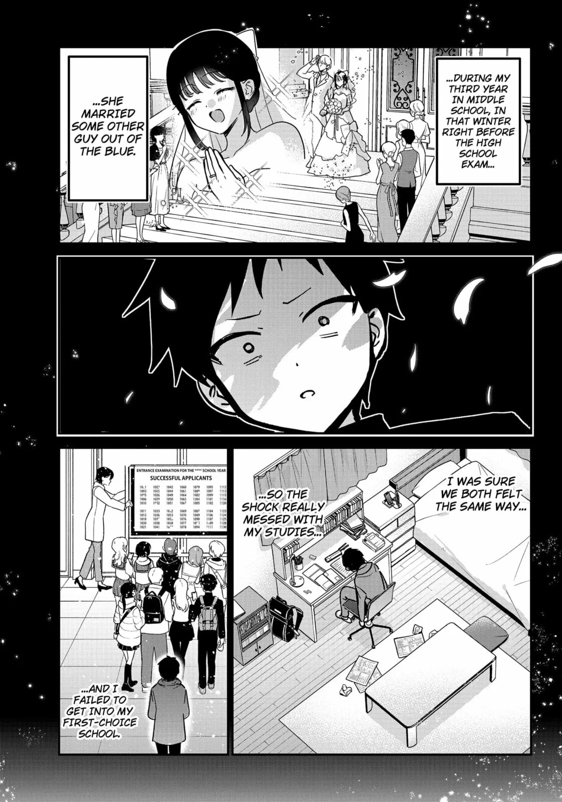 So you weren't into me?!