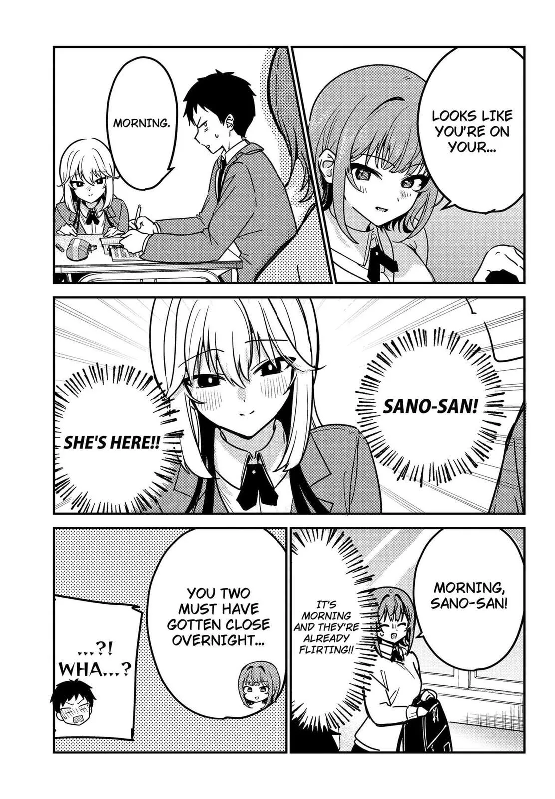 So you weren't into me?!