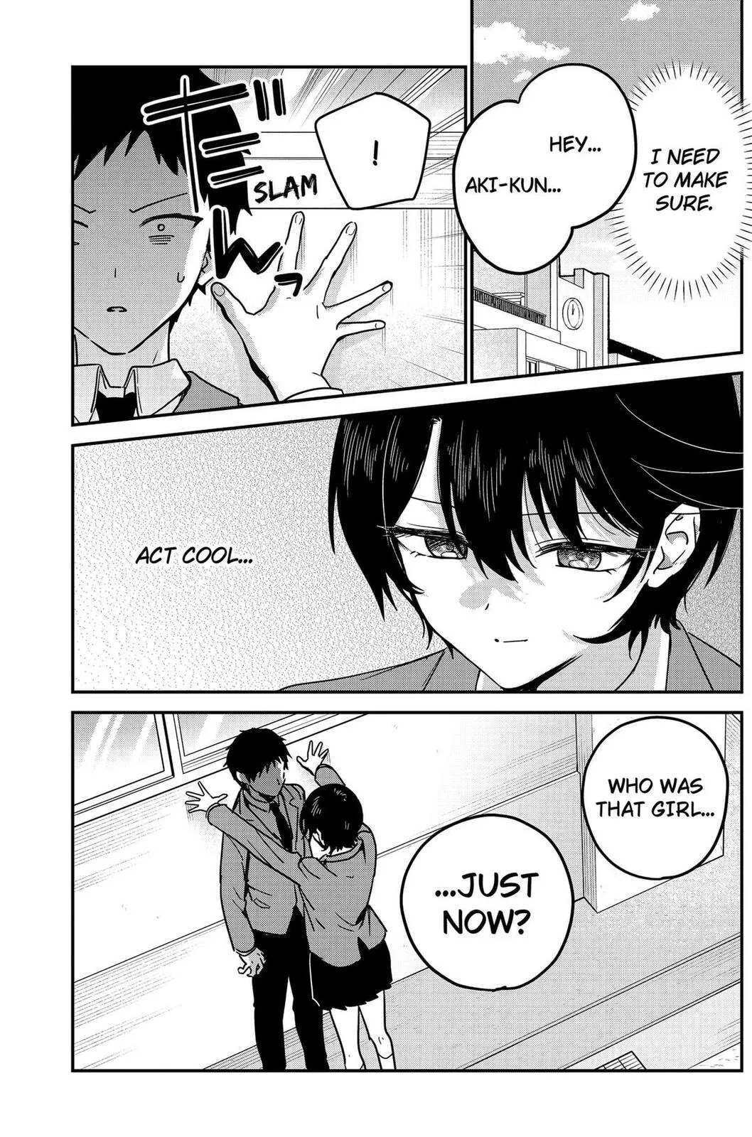 So you weren't into me?!