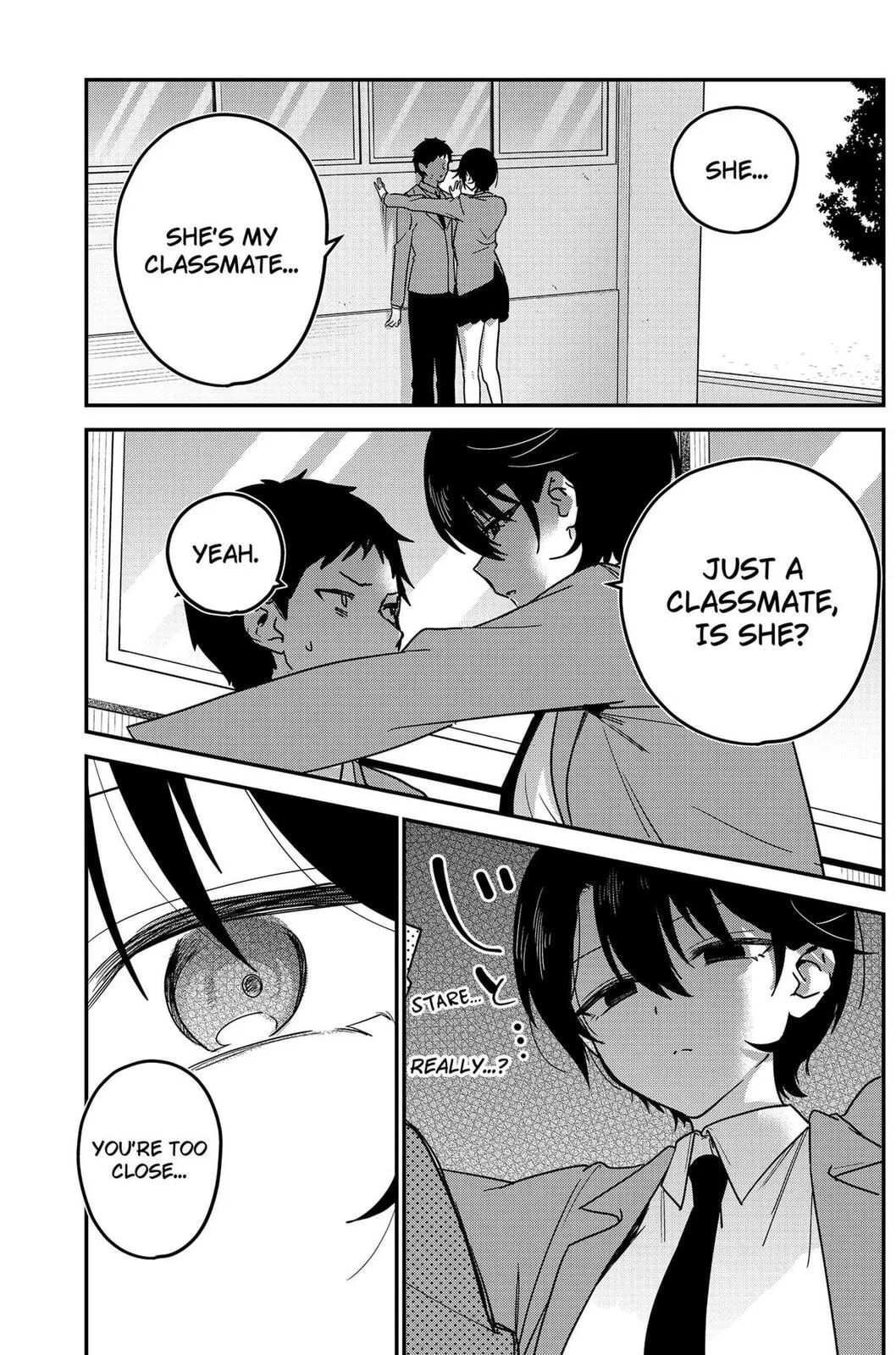 So you weren't into me?!