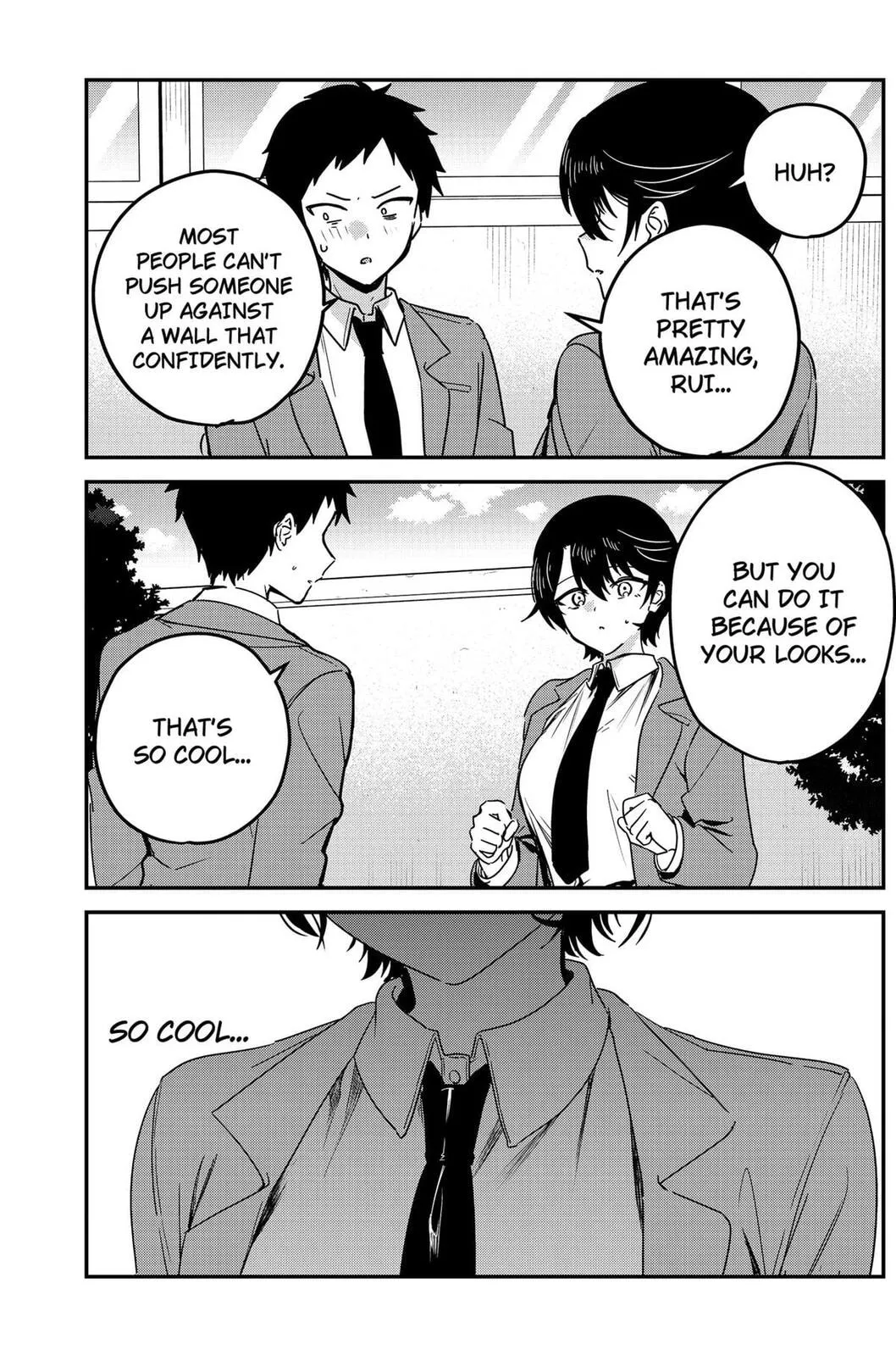 So you weren't into me?!