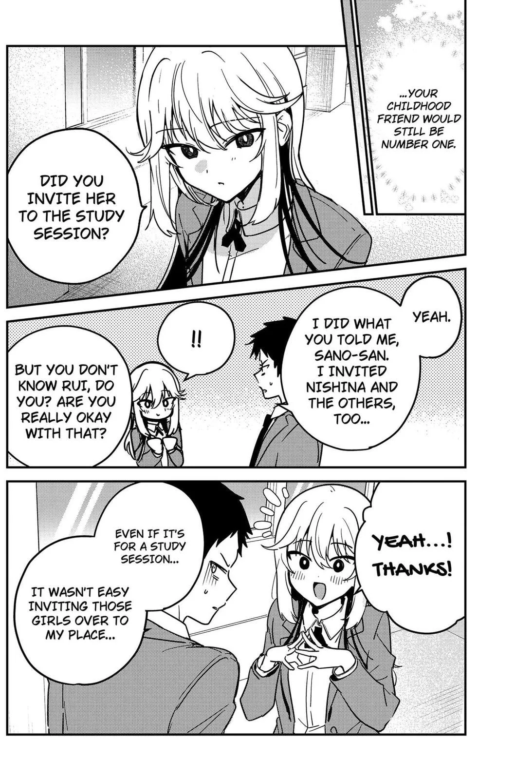 So you weren't into me?!