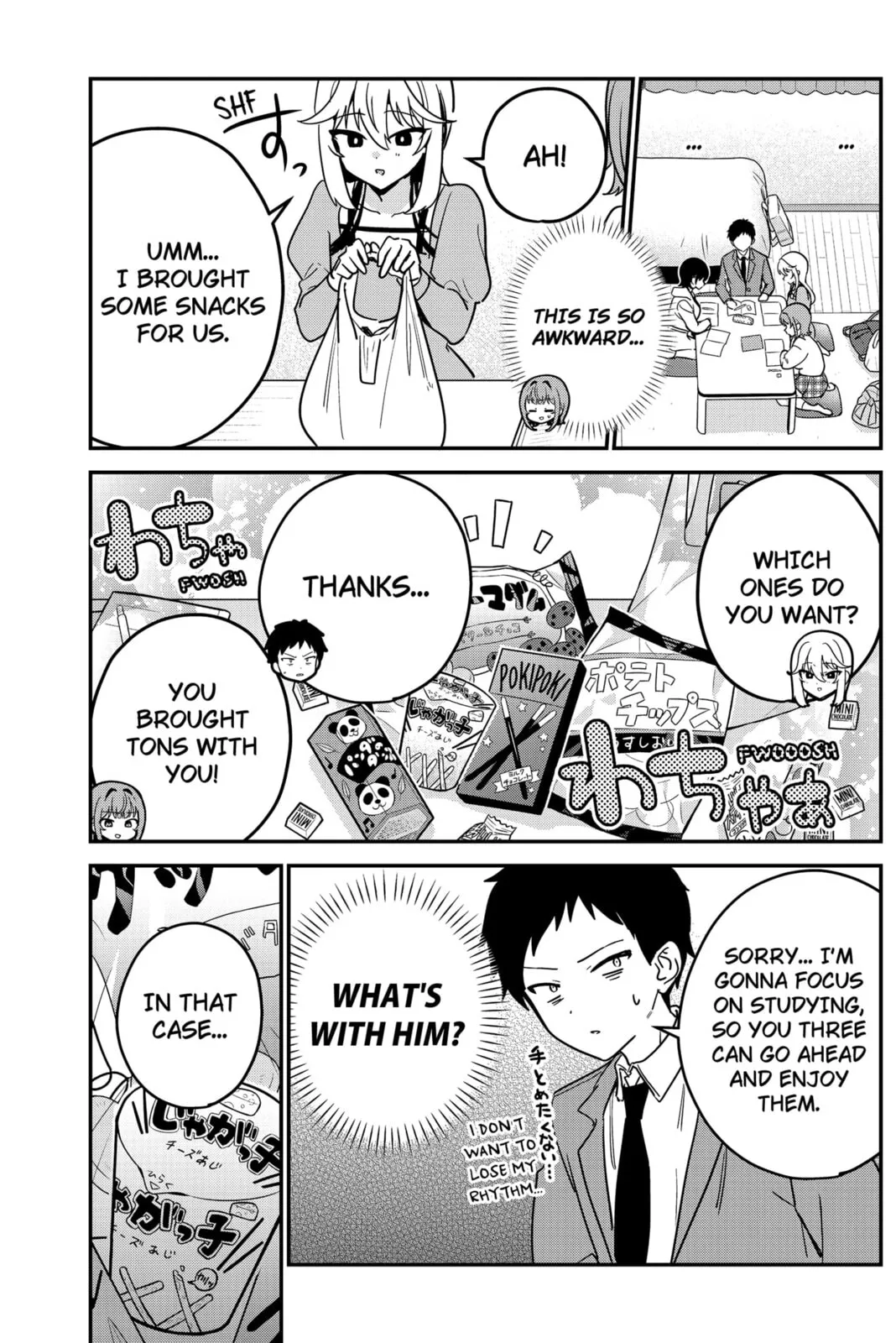 So you weren't into me?!