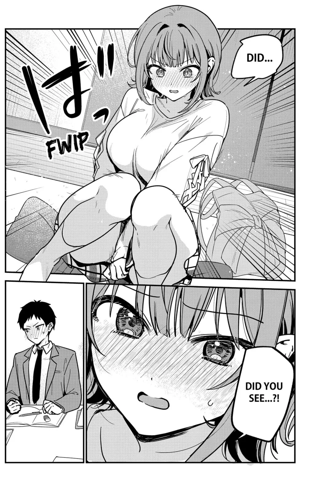 So you weren't into me?!