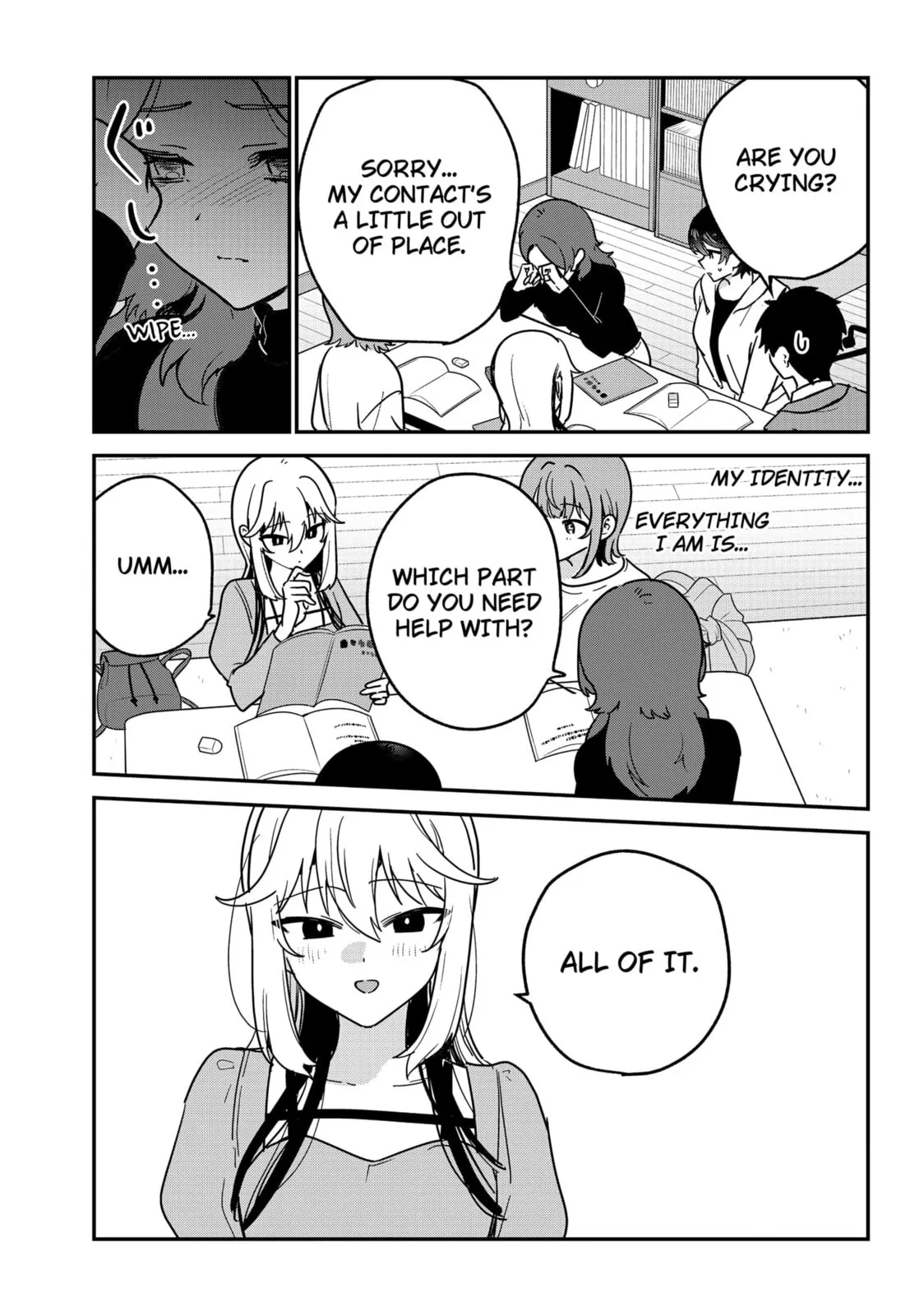 So you weren't into me?!