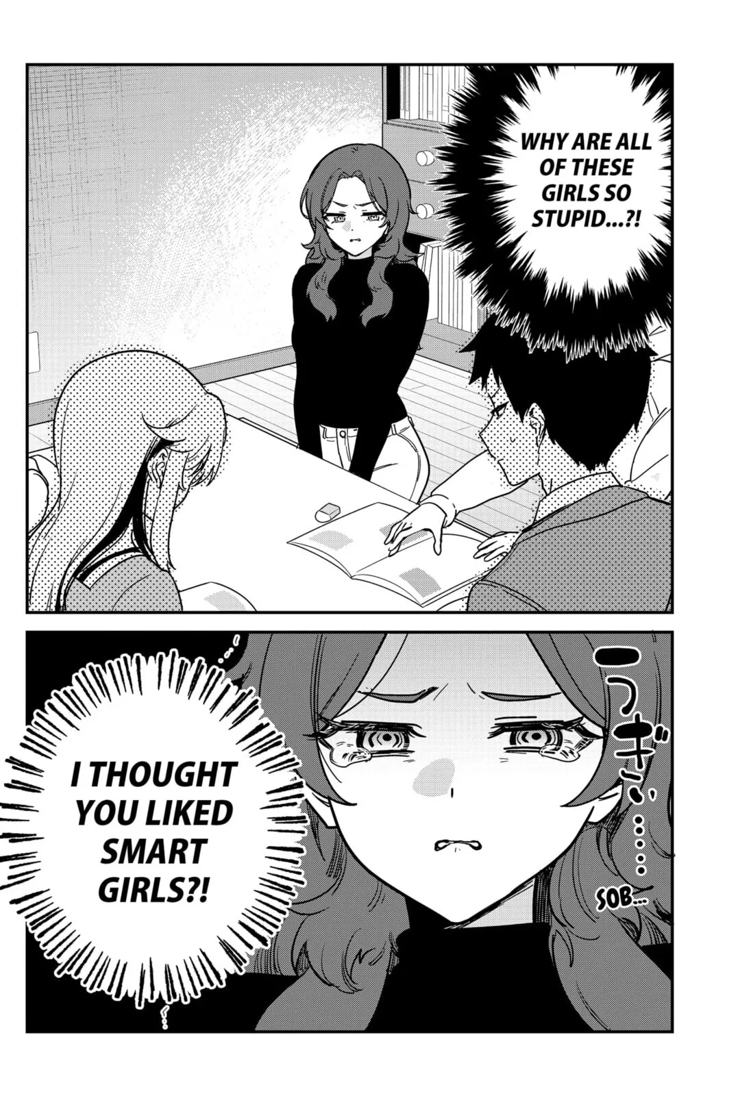 So you weren't into me?!